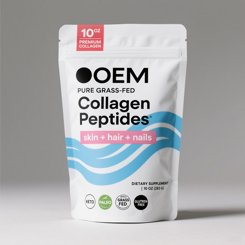 Matcha Latte Collagen Powder Manufacturer - Oem Hydrolyzed Collagen Peptides