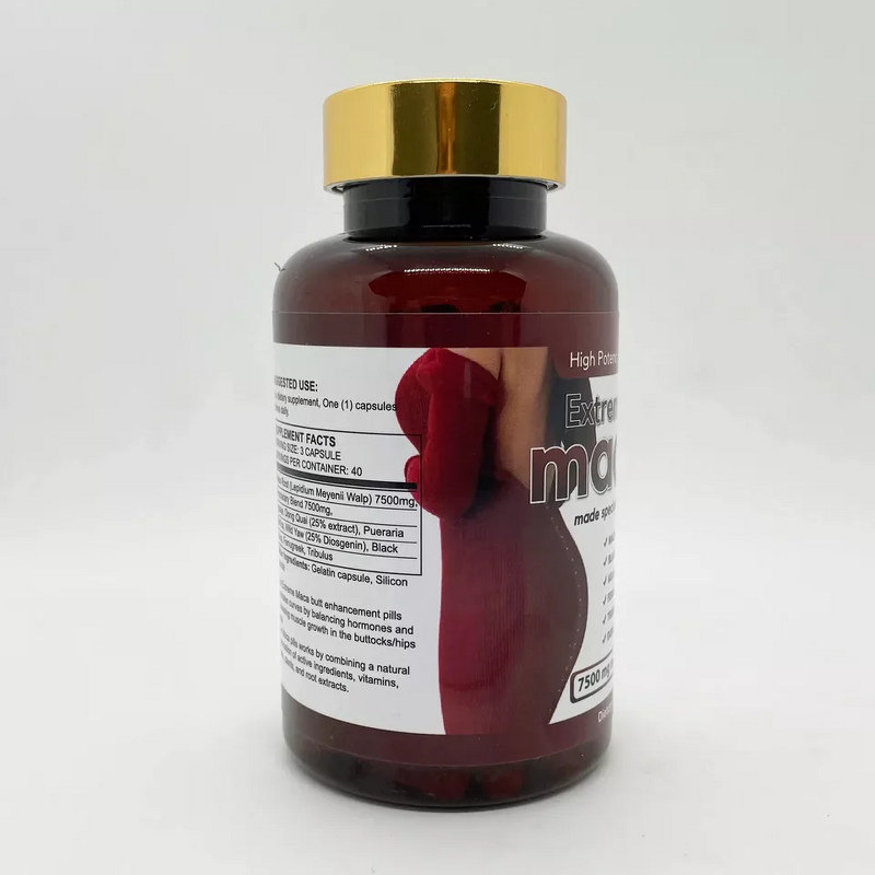 Butt Enlargement Pills Manufacturer - Private Label Black Maca Hip Butt Capsule