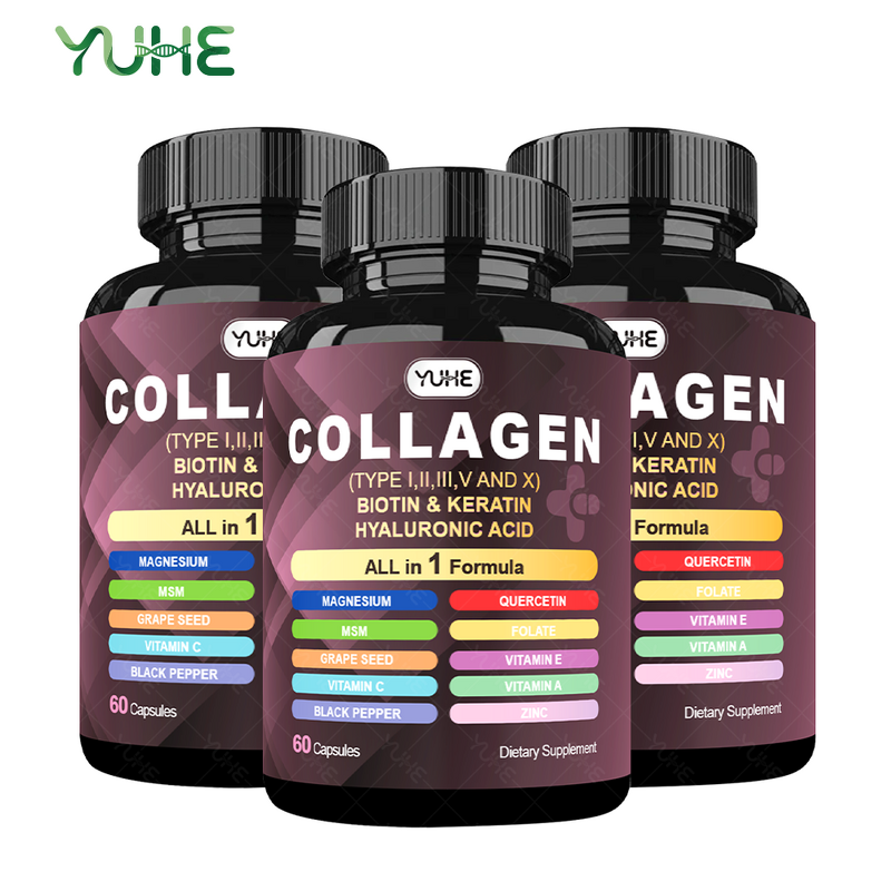 Skin Whitening Capsules Manufacturer - Free Samples Glutathione Collagen Glowing