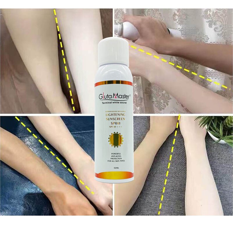 Sunscreen Spray Manufacturer - Lightening SPF50+++