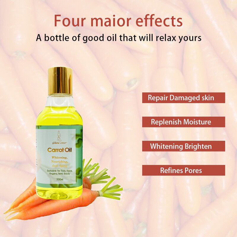Carrot Oil Manufacturer - Repair Damaged Anti Aging