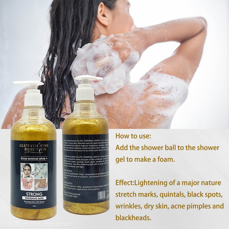 Whitening Shower Gel Manufacturer - Glutathio Strong