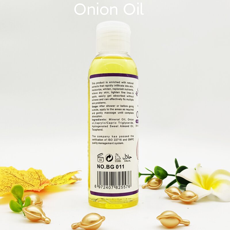 Onion Oil Manufacturer - Beauty Girl Skincare