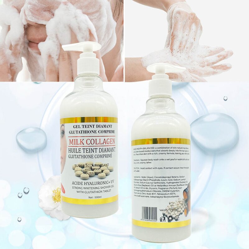 Whitening Shower Gel Manufacturer - Diamant Gluthathio