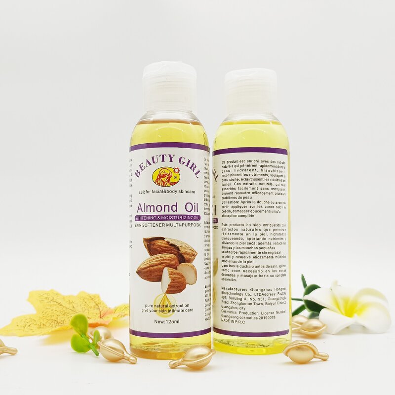 Almond Oil Manufacturer - Free Design OEM Private