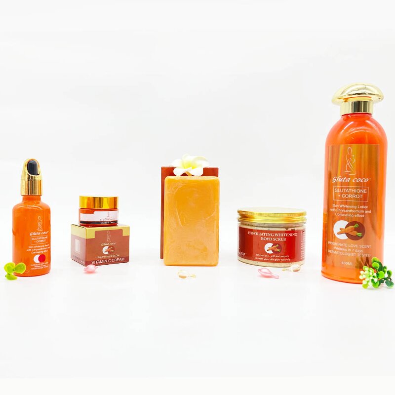 Whitening Skincare Set Manufacturer - Carrot Gluta
