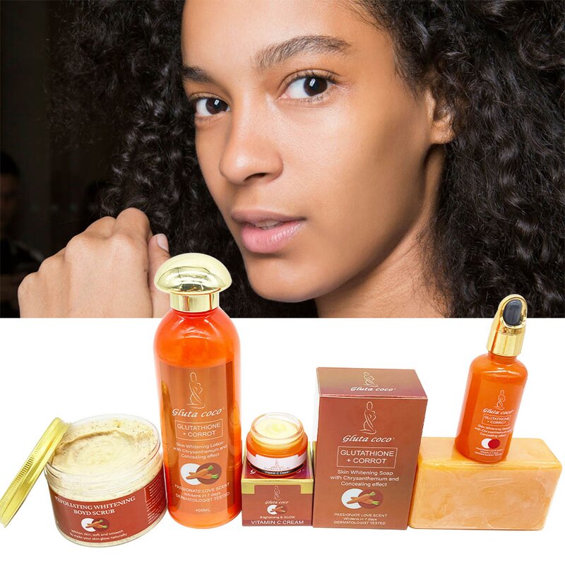 Whitening Skincare Set Manufacturer - Carrot Gluta