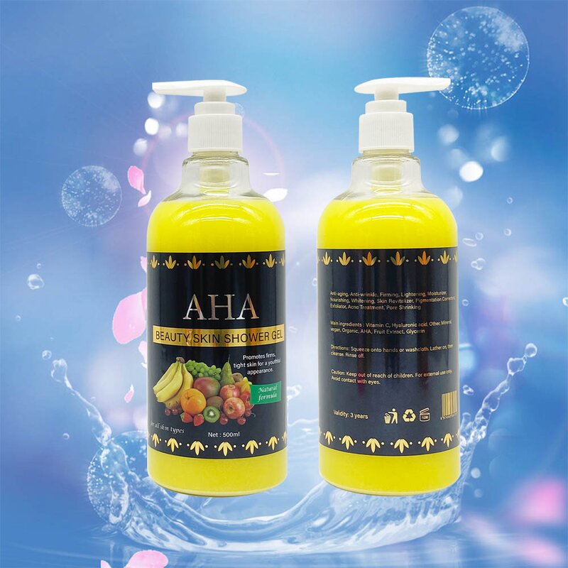 Beauty Shower Gel Manufacturer - AHA Vitamin C