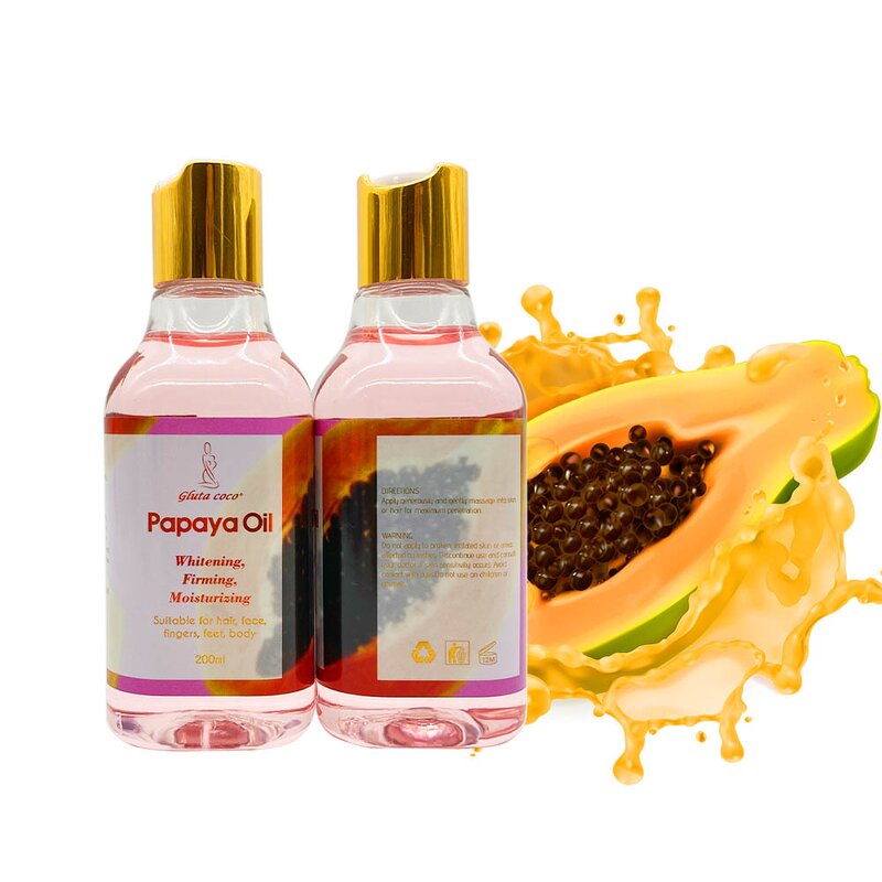 Papaya Oil Manufacturer - Whitening Firming Moisturizing