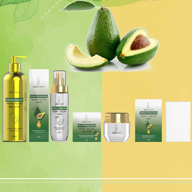 Skincare Set Manufacturer - Whitening Avocado OEM