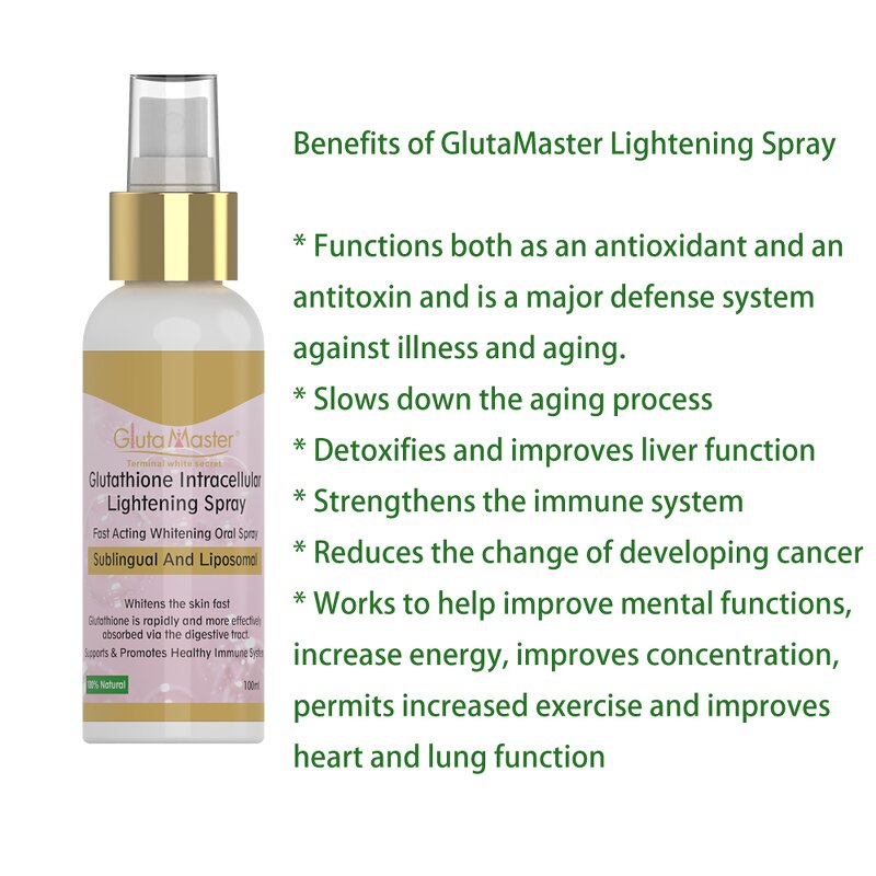 Lightening Spray Manufacturer - Gluta Intracellular