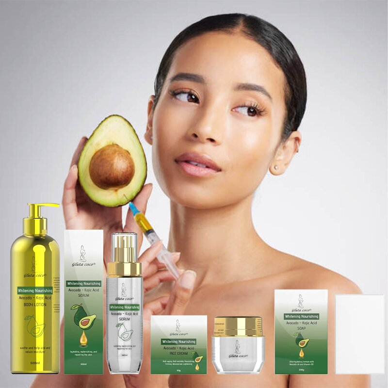Skincare Set Manufacturer - Whitening Avocado OEM