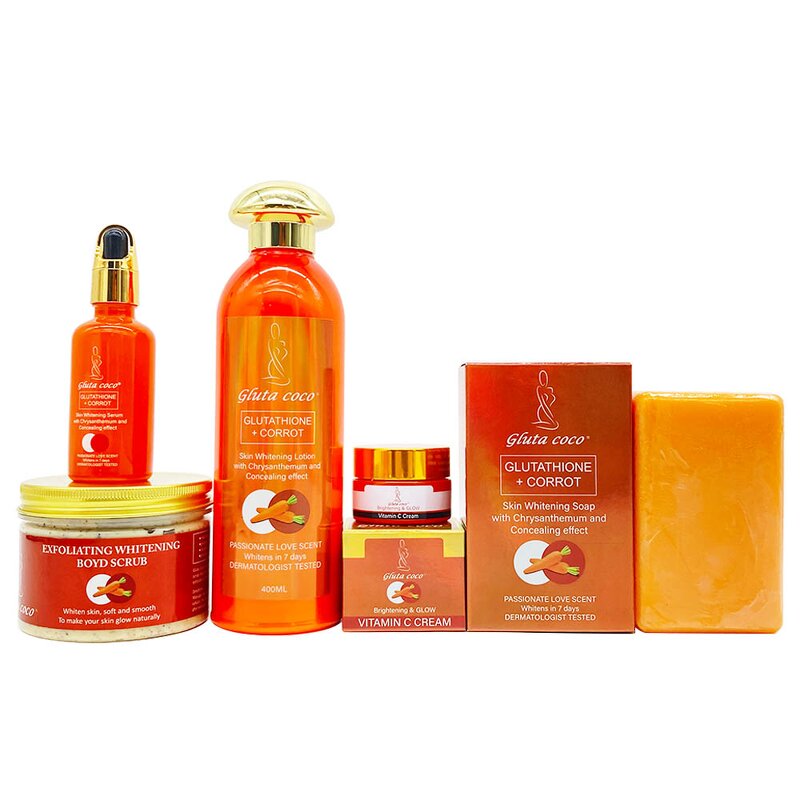 Whitening Skincare Set Manufacturer - Carrot Gluta