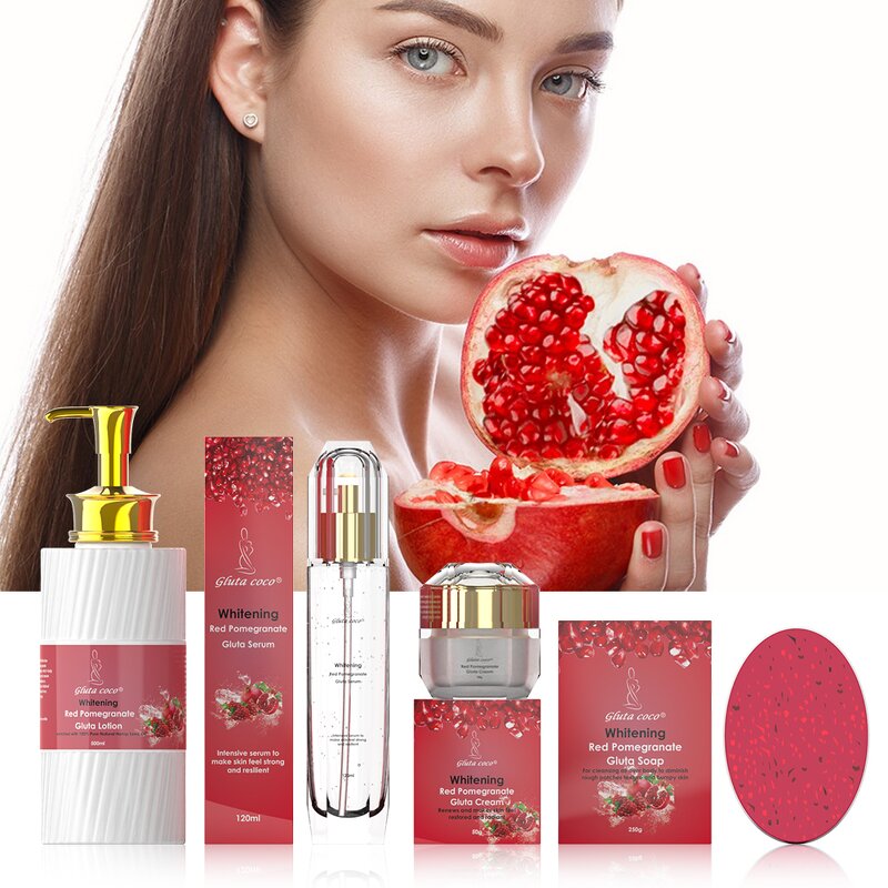 Skincare Set Manufacturer - Red Pomegranate Whitening