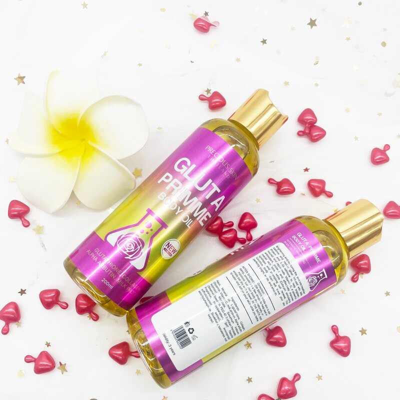 Whitening Body Oil Manufacturer - Gluta Primme Effective
