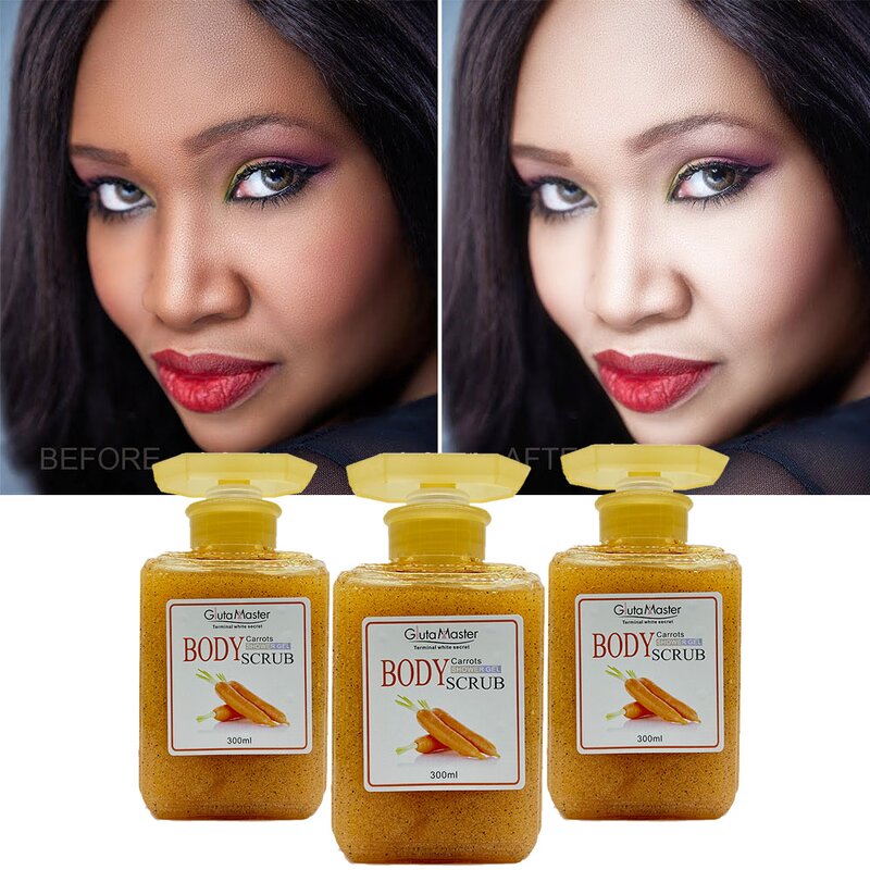 Body Scrub Manufacturer - Carrot Terminal White