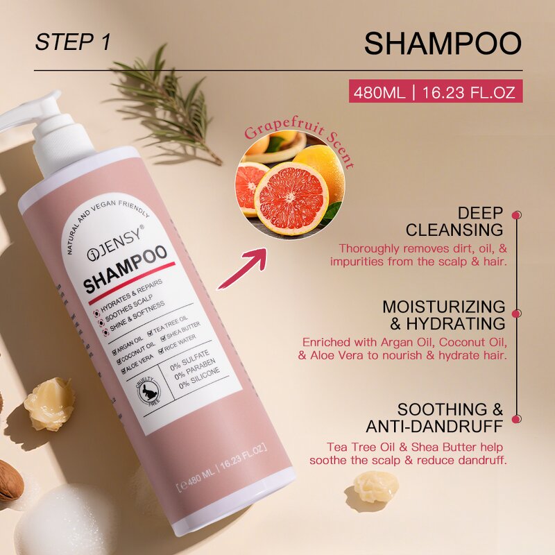 Shampoo Manufacturer - Anti Frizz Argan Oil