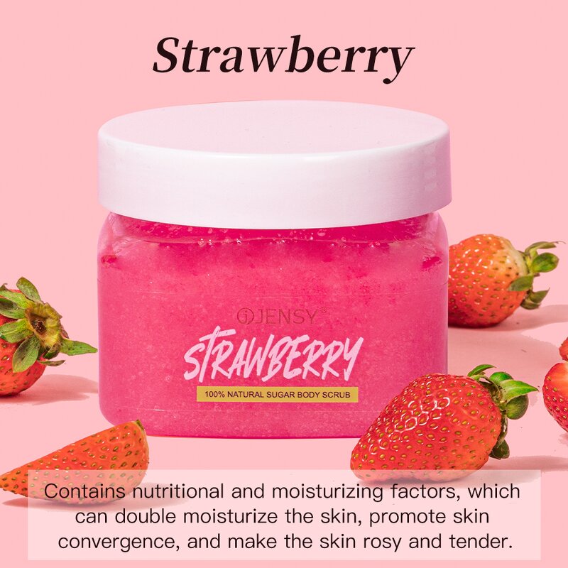 Body Scrub Manufacturer - Exfoliating Strawberry