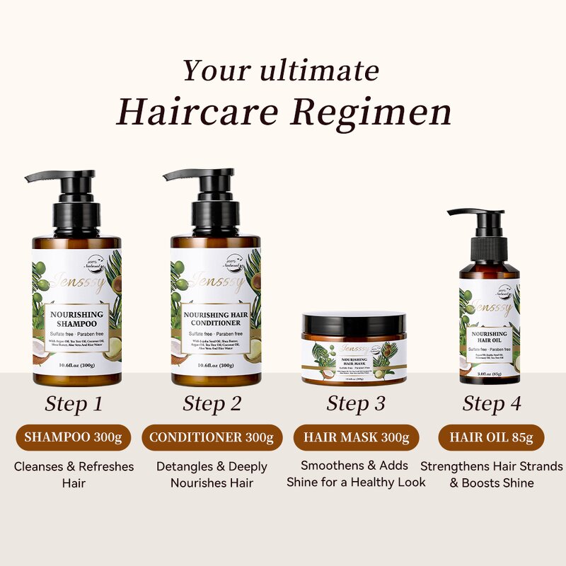 Hair Care Set Manufacturer - Sulfate Free Organic