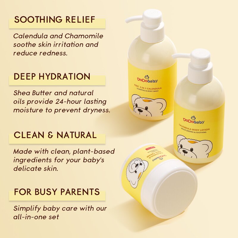 Baby Shampoo Manufacturer - Sulfate Free Calendula