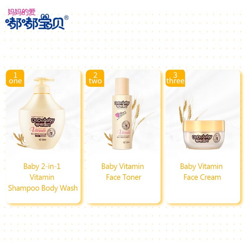 Baby Wash Shampoo Manufacturer - Custom Logo 2-in-1