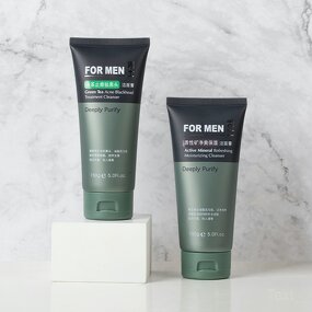 Facial Cleanser Manufacturer - Green Tea Charcoal