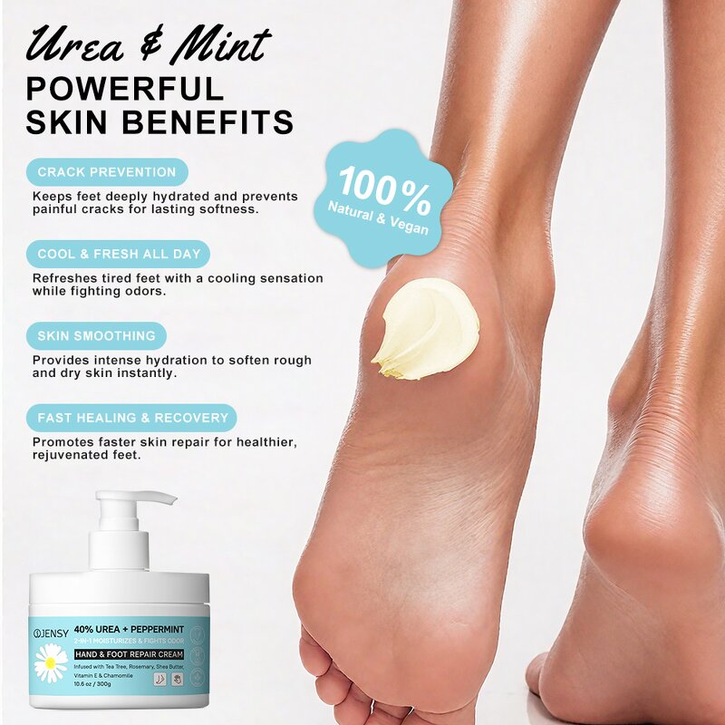 Foot Cream Manufacturer - Vegan 40% Urea Shea