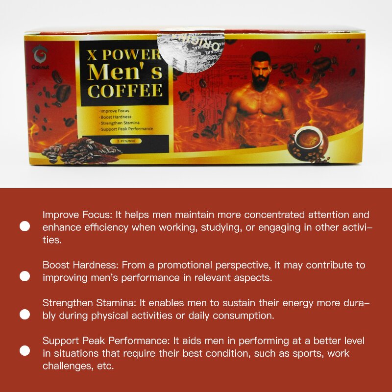Men's Power Coffee Manufacturer - X Power Maca