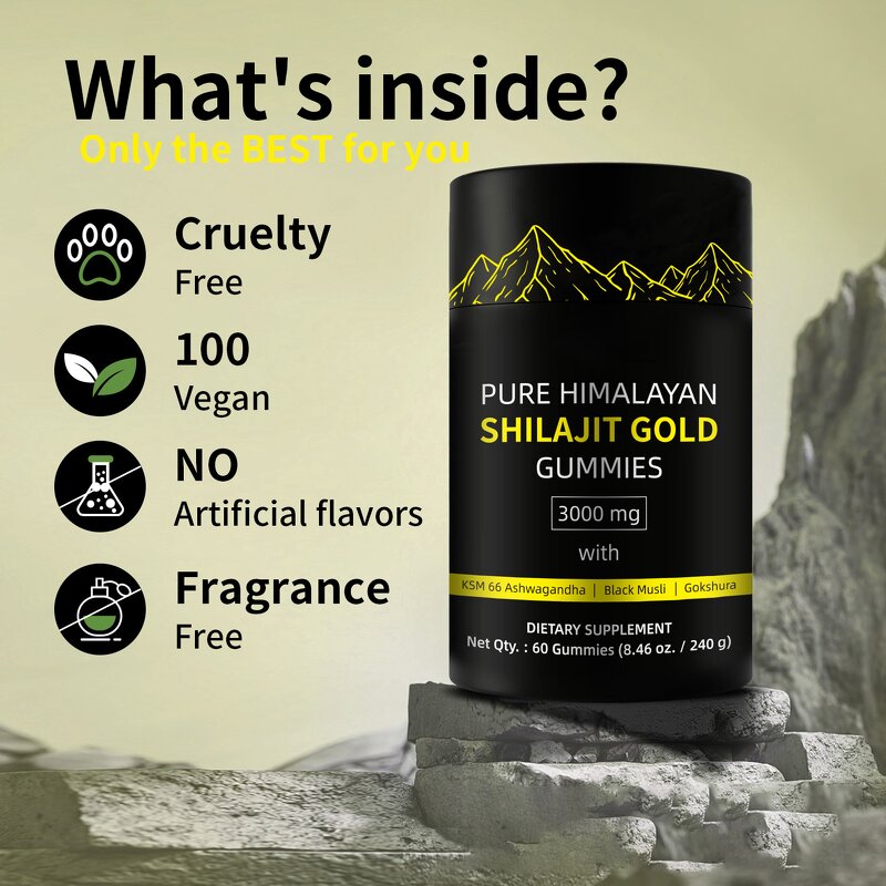 Shilajit Gummies Manufacturer - Organic Extracts