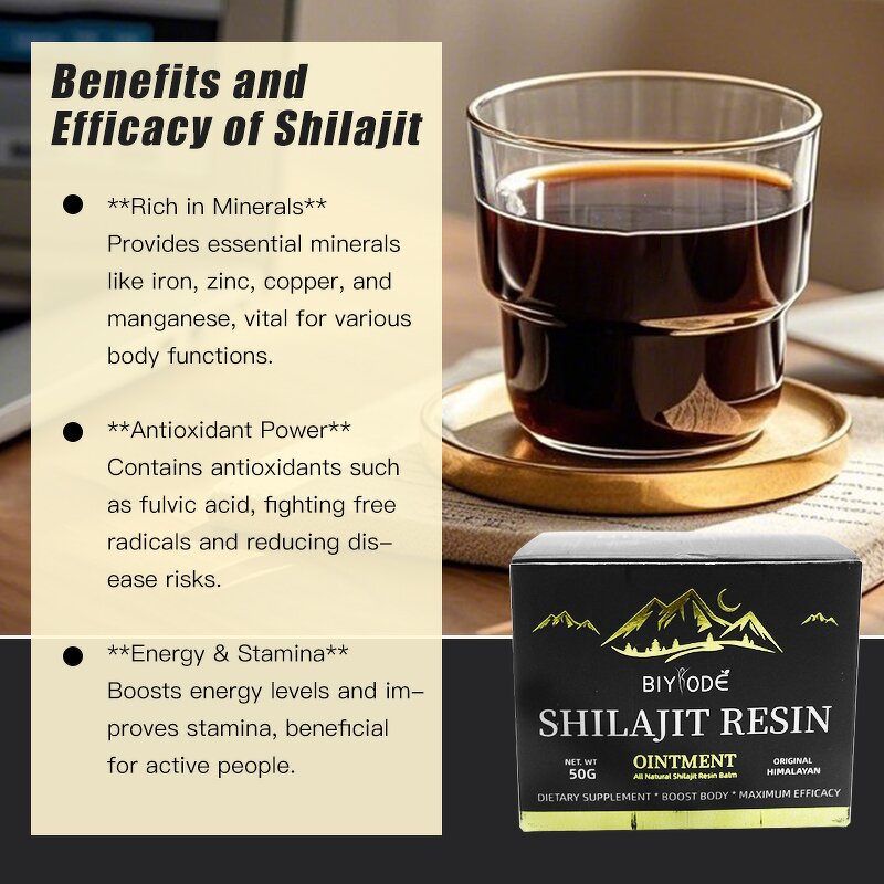 Shilajit Paste Supplement Manufacturer - Pure Himalayan