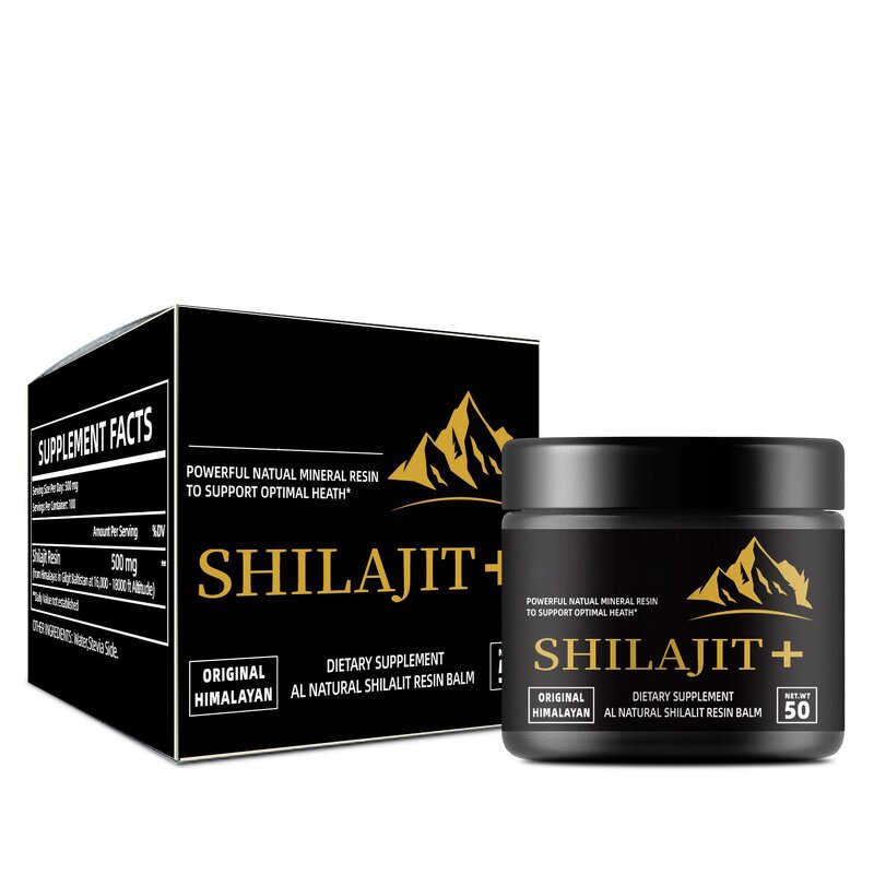Shilajit Resin Oil Manufacturer - OEM Pure Himalayan