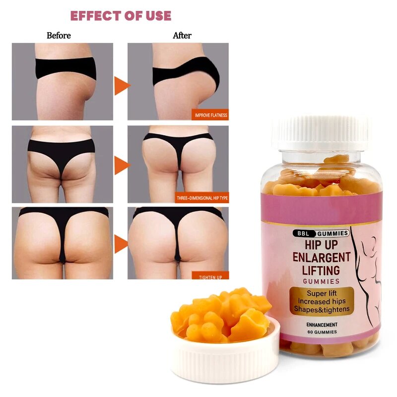 Butt Enhancement Gummies Manufacturer - OEM Natural Vegan