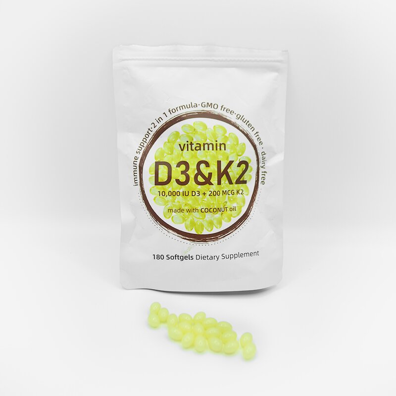 Vitamin Softgel Manufacturer - OEM D3 K2 Coconut