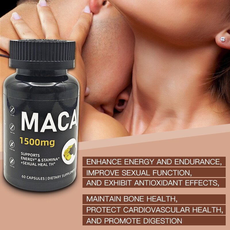 Men's Energy Capsules Manufacturer - Maca Ginseng