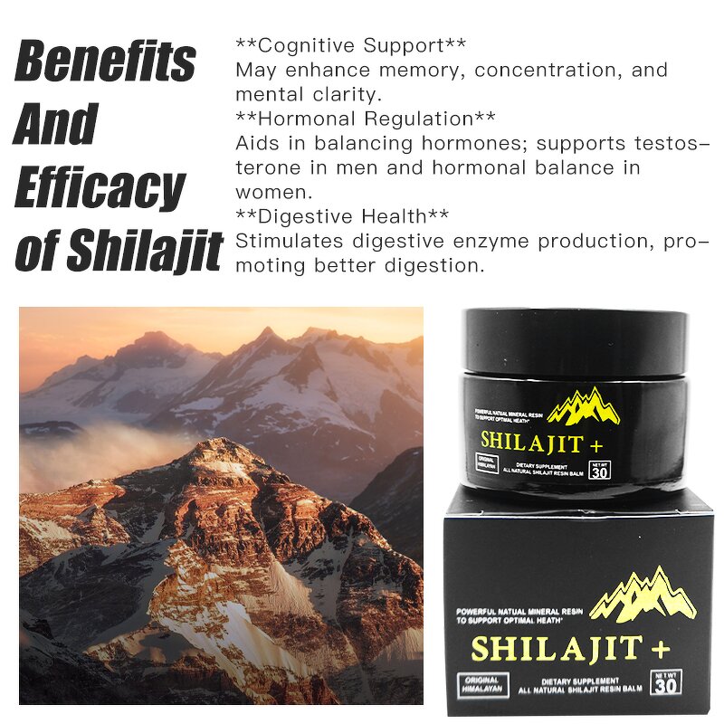 Shilajit Extract Manufacturer - 15g Organic Potent