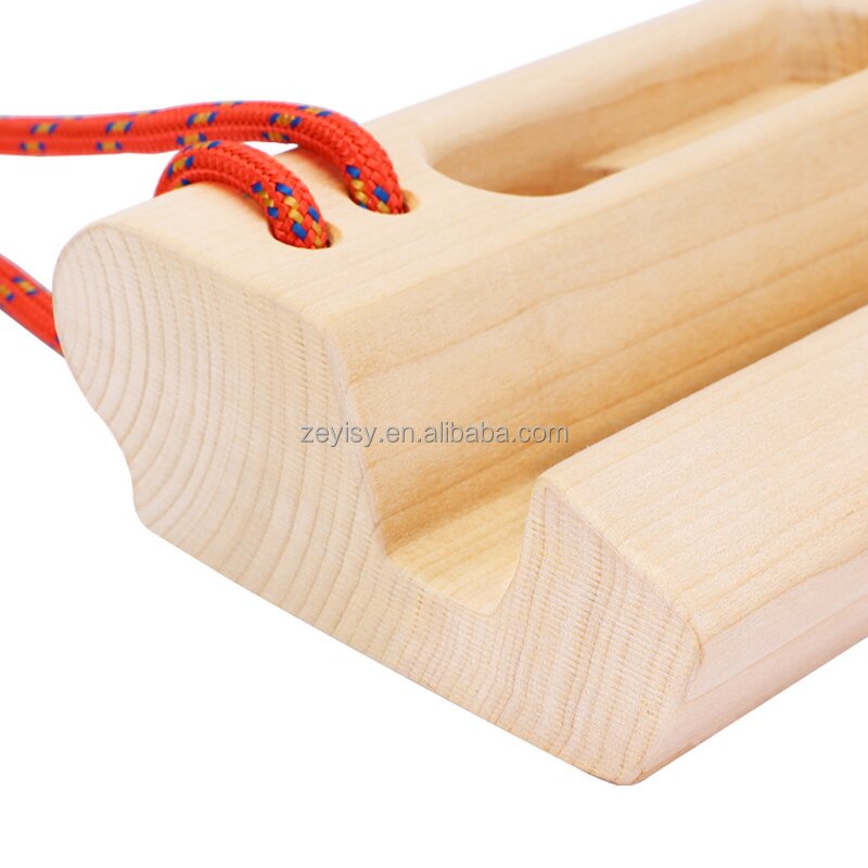 Wooden Rock Climbing Hangboard Factory - Portable Indoor Bouldering Board