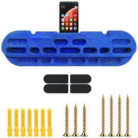 PU Hangboard Supplier - Blue Sand Surface Light Doorway for Indoor