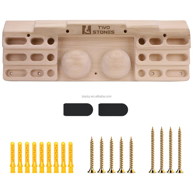 Wooden Hangboard Manufacturer - Custom Fingerboard Trainer Tension Bar