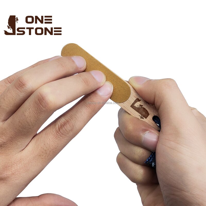 Rock Climbing Finger File Supplier - One Stone Double Sided with Sandpaper