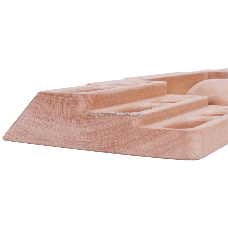 Wooden Hangboard Manufacturer - Custom Fingerboard Trainer Tension Bar