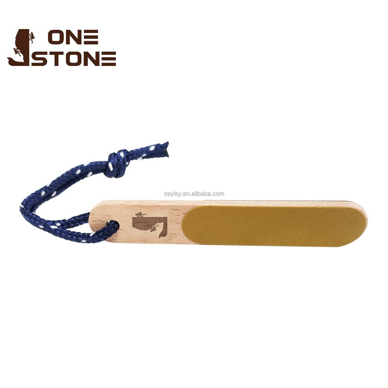 Rock Climbing Finger File Supplier - One Stone Double Sided with Sandpaper