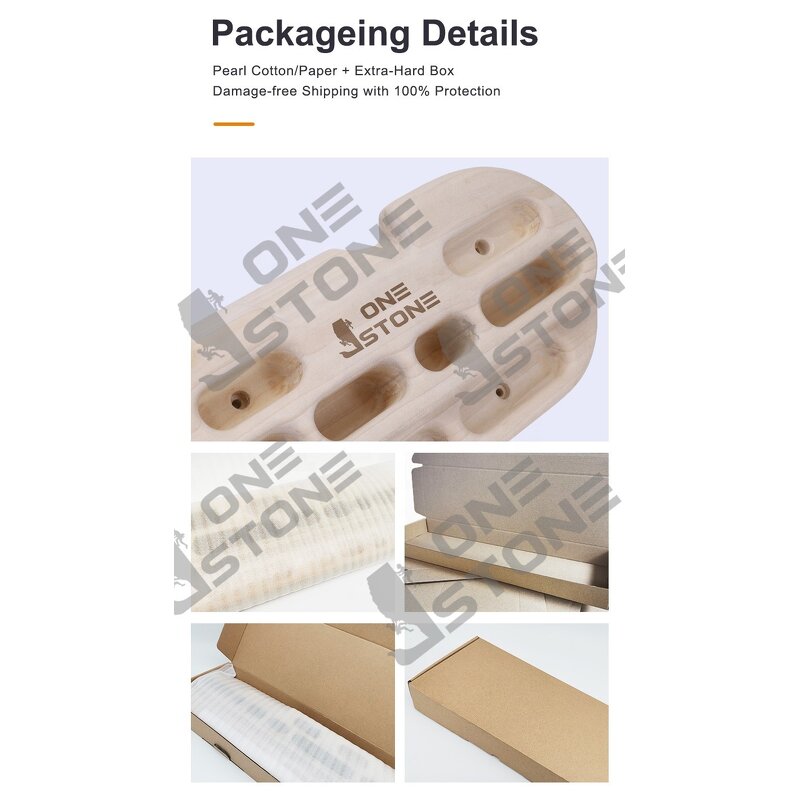 Natural Wooden Climbing Hangboard Supplier - Outdoor with High Quality Holds