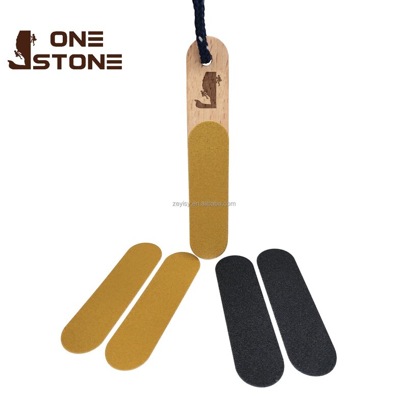 Wooden Hand Finger File Supplier - Double Sided for Climbers Camping