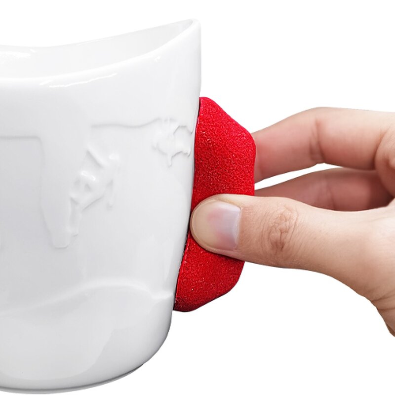 Ceramic Rock Climbing Mug Supplier - Creative Large Capacity 500ml