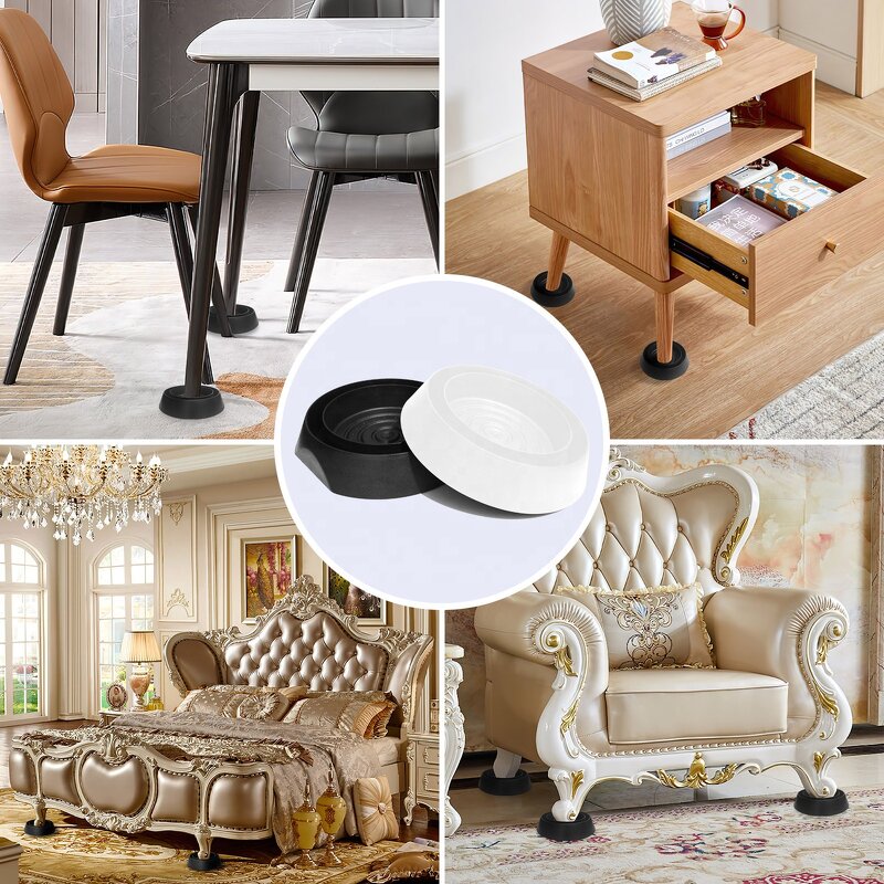 Bed Bug Interceptors Supplier - 4 Pcs Solid Over-Coated Hard Bottom