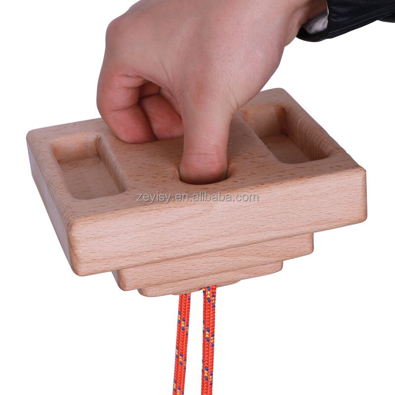 Portable Wooden Climbing Hangboard Factory - Outdoor Rock Climbing Training