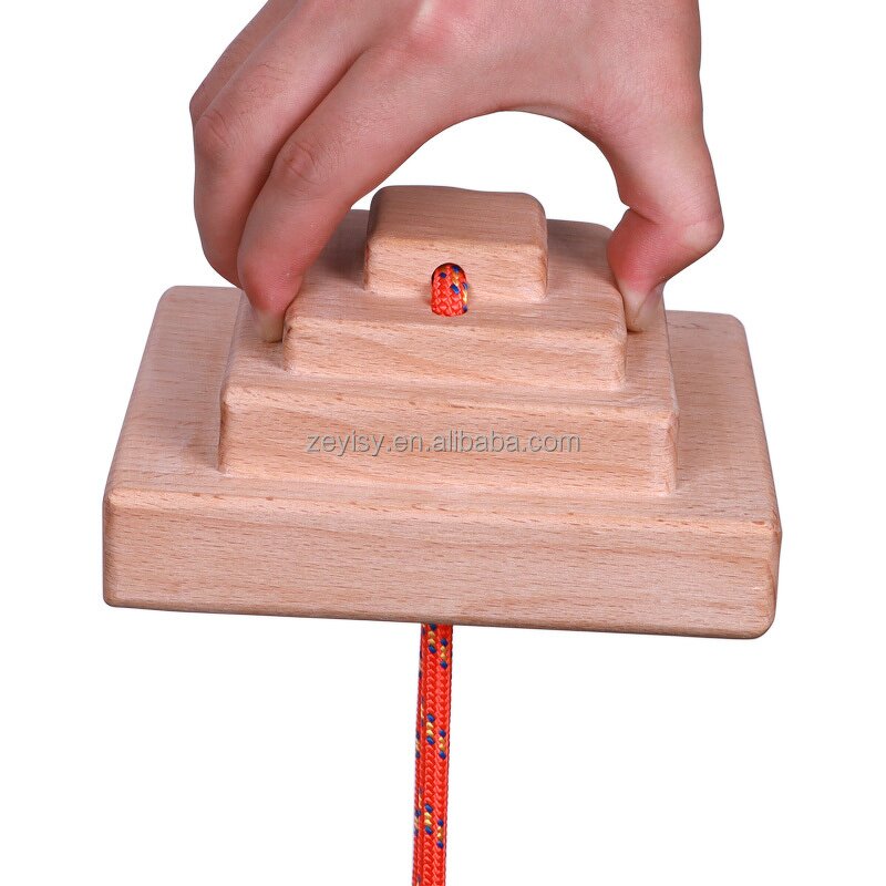 Portable Wooden Climbing Hangboard Factory - Outdoor Rock Climbing Training