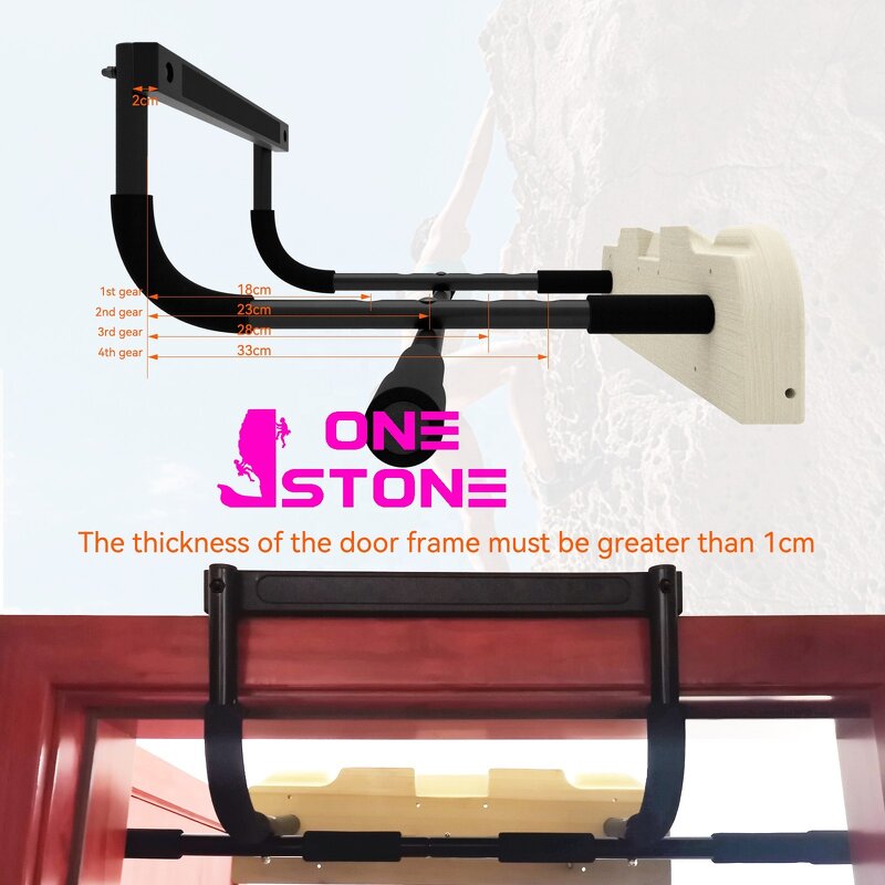 Rock Climbing Hangboard Manufacturer - Doorway Pull Up Bar Thickened Steel
