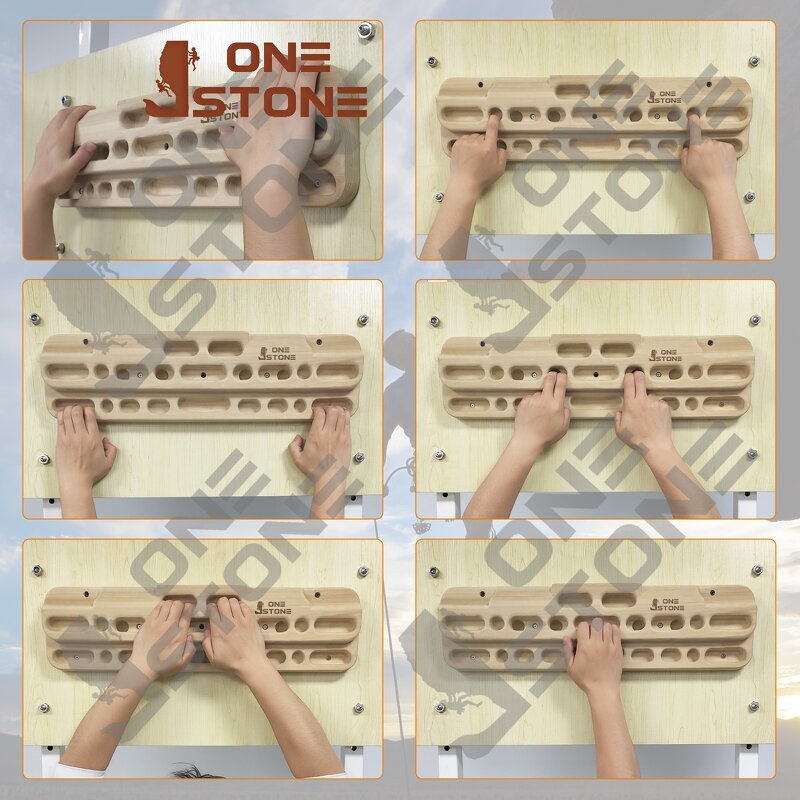 Wooden Grip Trainer Manufacturer - Indoor Rock Climbing Home Playhouse