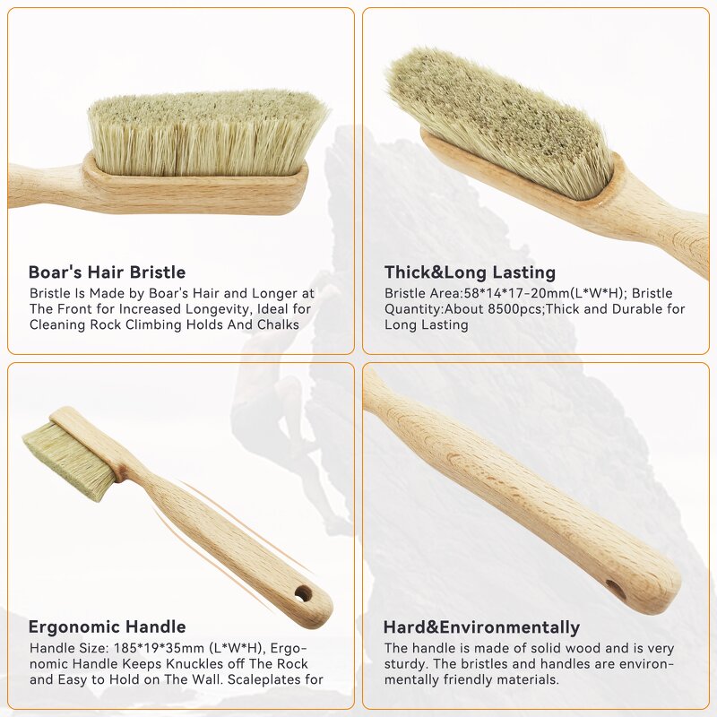 Rock Climbing Boulder Brushes Manufacturer - Custom Unique Design